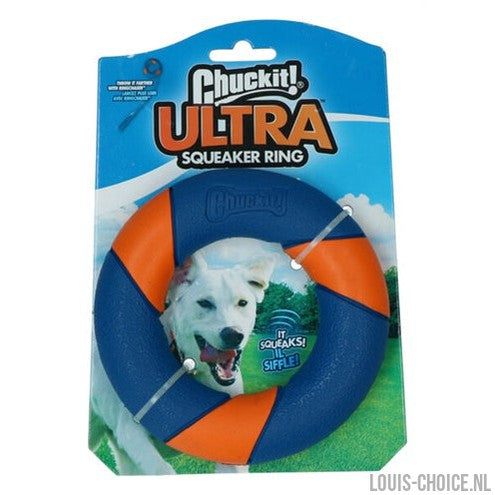 Chuckit Ultra Squeaker Ring-CHUCKIT-Louis Choice