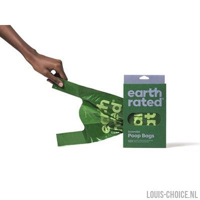 Earth Rated Poepzakjes Met Handvaten Lavendel Gerecycled-EARTH RATED-Louis Choice