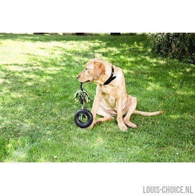 Happy Pet Grrrelli Tyre Tugger Zwart / Groen-HAPPY PET-Louis Choice