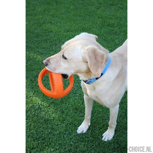 Happy Pet Grubber Interactieve Voetbal Oranje-HAPPY PET-Louis Choice