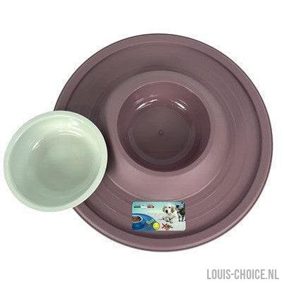Happy Pet Mad About Pets Voerbak / Drinkbak Volcano Blush Roze-HAPPY PET-Louis Choice