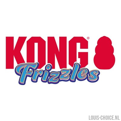 Kong Frizzle Razzle Met Piep En Kreukel Geluid Verstevigd-KONG-Louis Choice