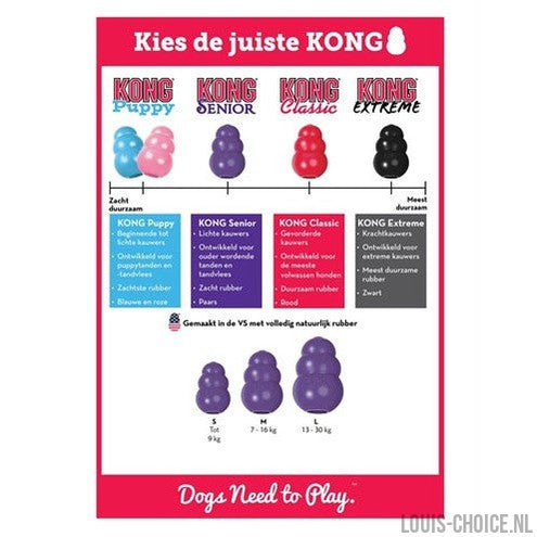 Kong Senior Paars-KONG-Louis Choice