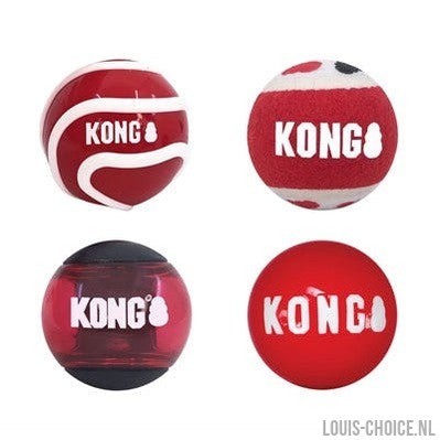 Kong Signature Ballen Assorti-KONG-Louis Choice