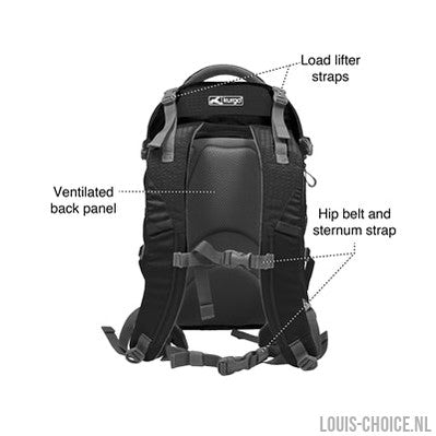 Kurgo G-Train Rugzak Zwart-KURGO-Louis Choice