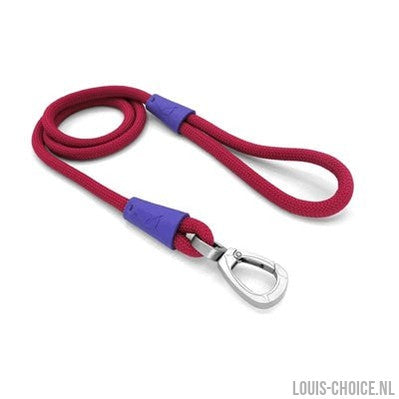 Morso Hondenriem Regular Rope Gerecycled Red Velvet Rood-MORSO-Louis Choice
