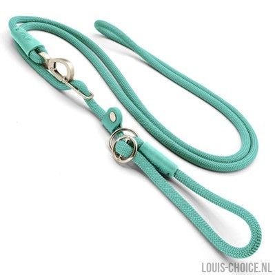 Morso Hondenriem Retrieverlijn Hands Free Soft Rope Gerecycled Aquamarijn-MORSO-Louis Choice
