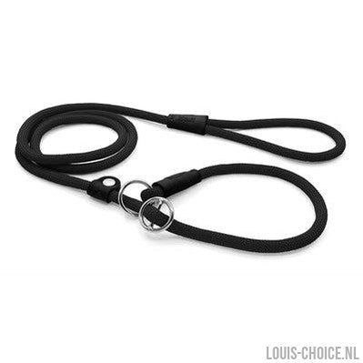 Morso Hondenriem Retrieverlijn Soft Rope Gerecycled Zwart-MORSO-Louis Choice