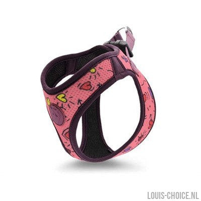 Morso Hondentuig Body Mesh Gerecycled Pink Think Roze-MORSO-Louis Choice