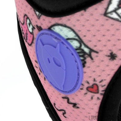 Morso Hondentuig Body Mesh Gerecycled Sweet Tweet Roze-MORSO-Louis Choice