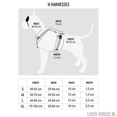 Morso Hondentuig H-Tuig Gerecycled Full Metal Dog Bruin-MORSO-Louis Choice