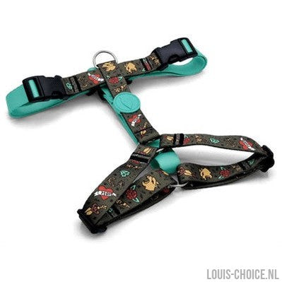 Morso Hondentuig H-Tuig Gerecycled Ink Tank Groen-MORSO-Louis Choice