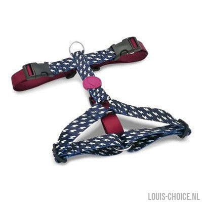 Morso Hondentuig H-Tuig Gerecycled Power Flow Zwart-MORSO-Louis Choice