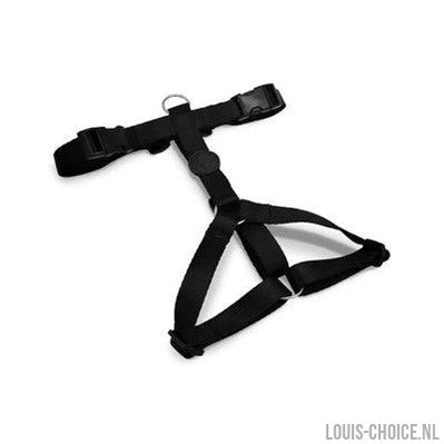 Morso Hondentuig H-Tuig Gerecycled Pureness Zwart-MORSO-Louis Choice