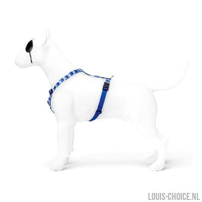 Morso Hondentuig H-Tuig Gerecycled Splash Blauw-MORSO-Louis Choice