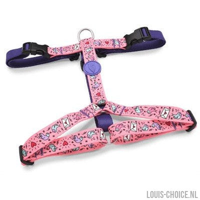 Morso Hondentuig H-Tuig Gerecycled Sweet Tweet Roze-MORSO-Louis Choice