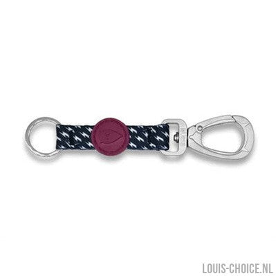 Morso Key Cord Sleutelhanger Gerecycled Power Flow Zwart-MORSO-Louis Choice