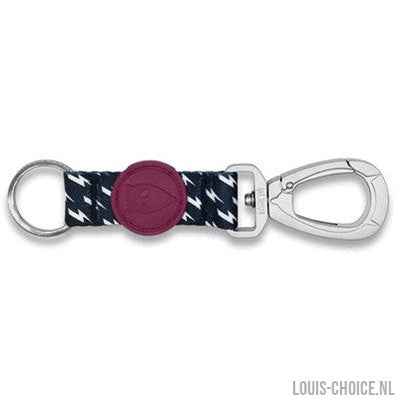 Morso Key Cord Sleutelhanger Gerecycled Power Flow Zwart-MORSO-Louis Choice