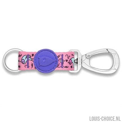 Morso Key Cord Sleutelhanger Gerecycled Sweet Tweet Roze-MORSO-Louis Choice