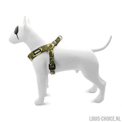 Morso Mini Hondentuig Verstelbaar Gerecycled Full Metal Dog Bruin-MORSO-Louis Choice