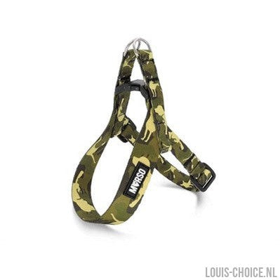 Morso Mini Hondentuig Verstelbaar Gerecycled Full Metal Dog Bruin-MORSO-Louis Choice