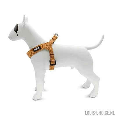 Morso Mini Hondentuig Verstelbaar Gerecycled Jungle Drum Oranje-MORSO-Louis Choice