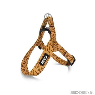 Morso Mini Hondentuig Verstelbaar Gerecycled Jungle Drum Oranje-MORSO-Louis Choice