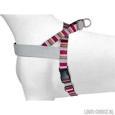 Morso Norwegian Hondentuig Gerecycled Skyline Rood / Roze-MORSO-Louis Choice