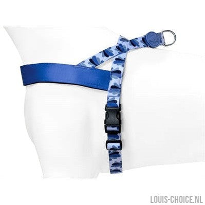 Morso Norwegian Hondentuig Gerecycled Splash Blauw-MORSO-Louis Choice