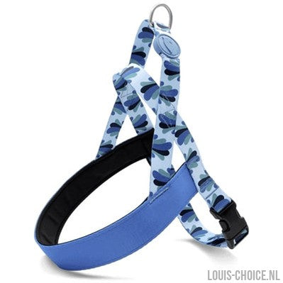 Morso Norwegian Hondentuig Gerecycled Splash Blauw-MORSO-Louis Choice