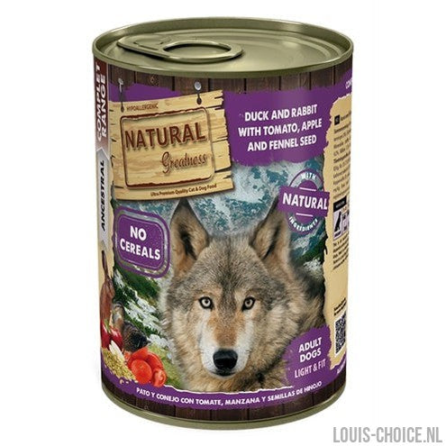 Natural Greatness Duck / Rabbit / Tomato / Apple / Fennel Seeds-NATURAL GREATNESS-Louis Choice