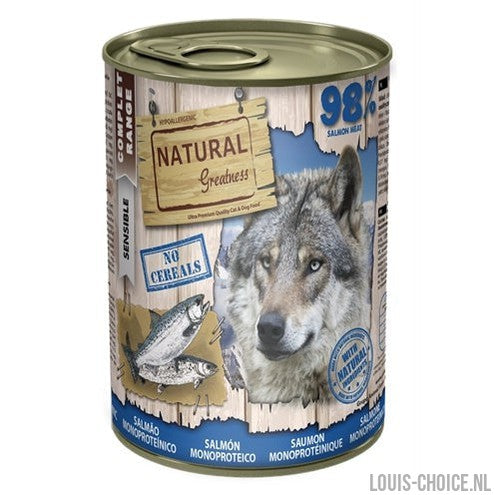 Natural Greatness Monoprotein Salmon Recipe-NATURAL GREATNESS-Louis Choice