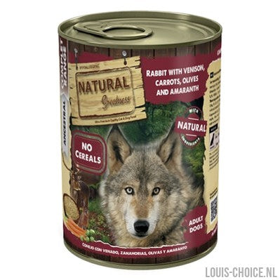 Natural Greatness Rabbit / Venison / Carrots-NATURAL GREATNESS-Louis Choice