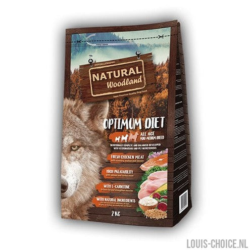 Natural Woodland Optimum Mini / Medium Breed Diet-NATURAL WOODLAND-Louis Choice