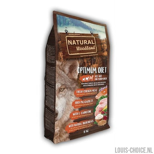 Natural Woodland Optimum Mini / Medium Breed Diet-NATURAL WOODLAND-Louis Choice