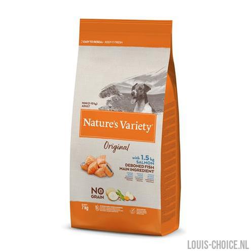 Natures Variety Original Adult Mini Salmon No Grain-NATURES VARIETY-Louis Choice