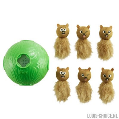 Outward Hound Nina Ottosson Dog Snuffle N' Treat Bal Groen-OUTWARD HOUND-Louis Choice
