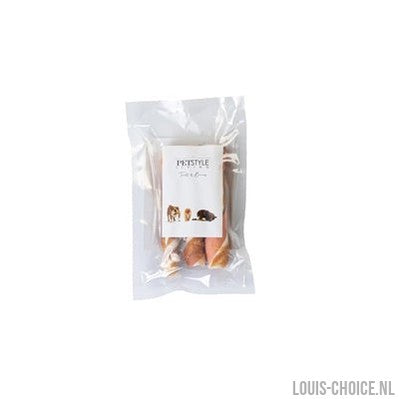 Petstyle Living Twisted Stick Multicolor Met Kip-PETSTYLE LIVING-Louis Choice