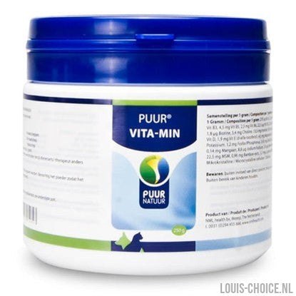 Puur Natuur Vita-Min (Vitaminen En Mineralen) Hond En Kat-PUUR NATUUR-Louis Choice