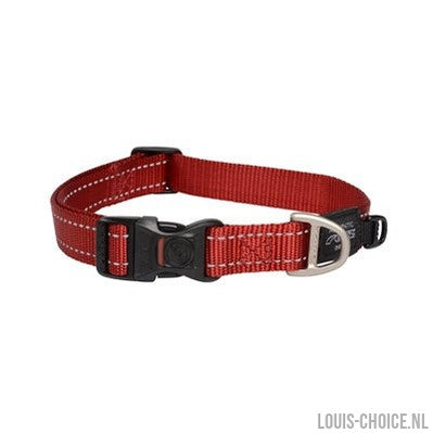 Rogz For Dogs Fanbelt Halsband Rood-ROGZ FOR DOGS-Louis Choice