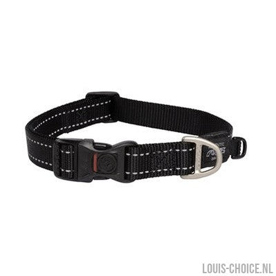 Rogz For Dogs Fanbelt Halsband Zwart-ROGZ FOR DOGS-Louis Choice