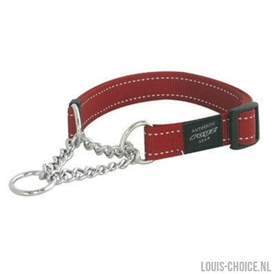 Rogz For Dogs Lumberjack Halfslip Halsband Rood-ROGZ FOR DOGS-Louis Choice