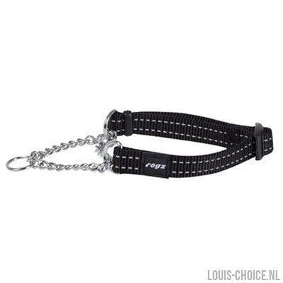 Rogz For Dogs Snake Halfslip Halsband Zwart-ROGZ FOR DOGS-Louis Choice