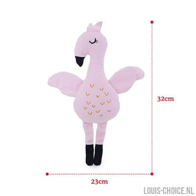 Rosewood Grijpspeelgoed Flamingo Eco Friendly Gerecycled-ROSEWOOD-Louis Choice