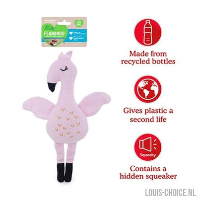 Rosewood Grijpspeelgoed Flamingo Eco Friendly Gerecycled-ROSEWOOD-Louis Choice