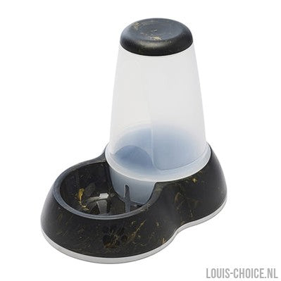 Savic Drinkbak Loop Marble Zwart / Goud-SAVIC-Louis Choice