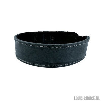 Sazzz Halsband Hond Boho Vintage Leer Antraciet-SAZZZ-Louis Choice