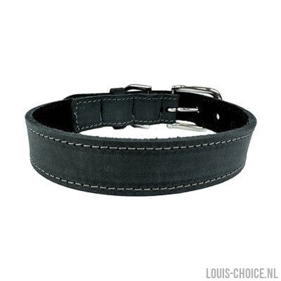 Sazzz Halsband Hond Nomad Vintage Leer Antraciet-SAZZZ-Louis Choice