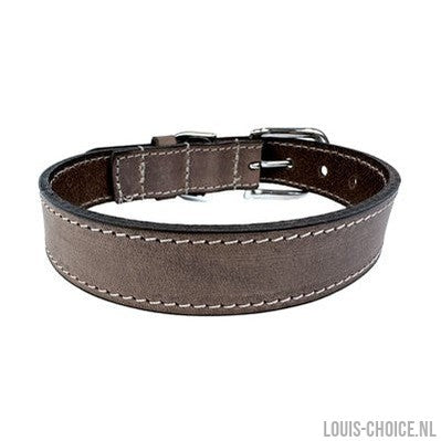 Sazzz Halsband Hond Nomad Vintage Leer Bruin-SAZZZ-Louis Choice