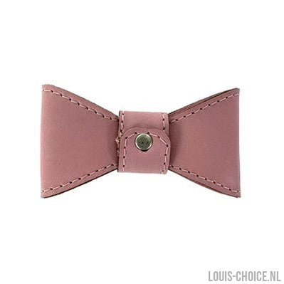 Sazzz Vlinderstrik Glamper Classic Leer Roze-SAZZZ-Louis Choice